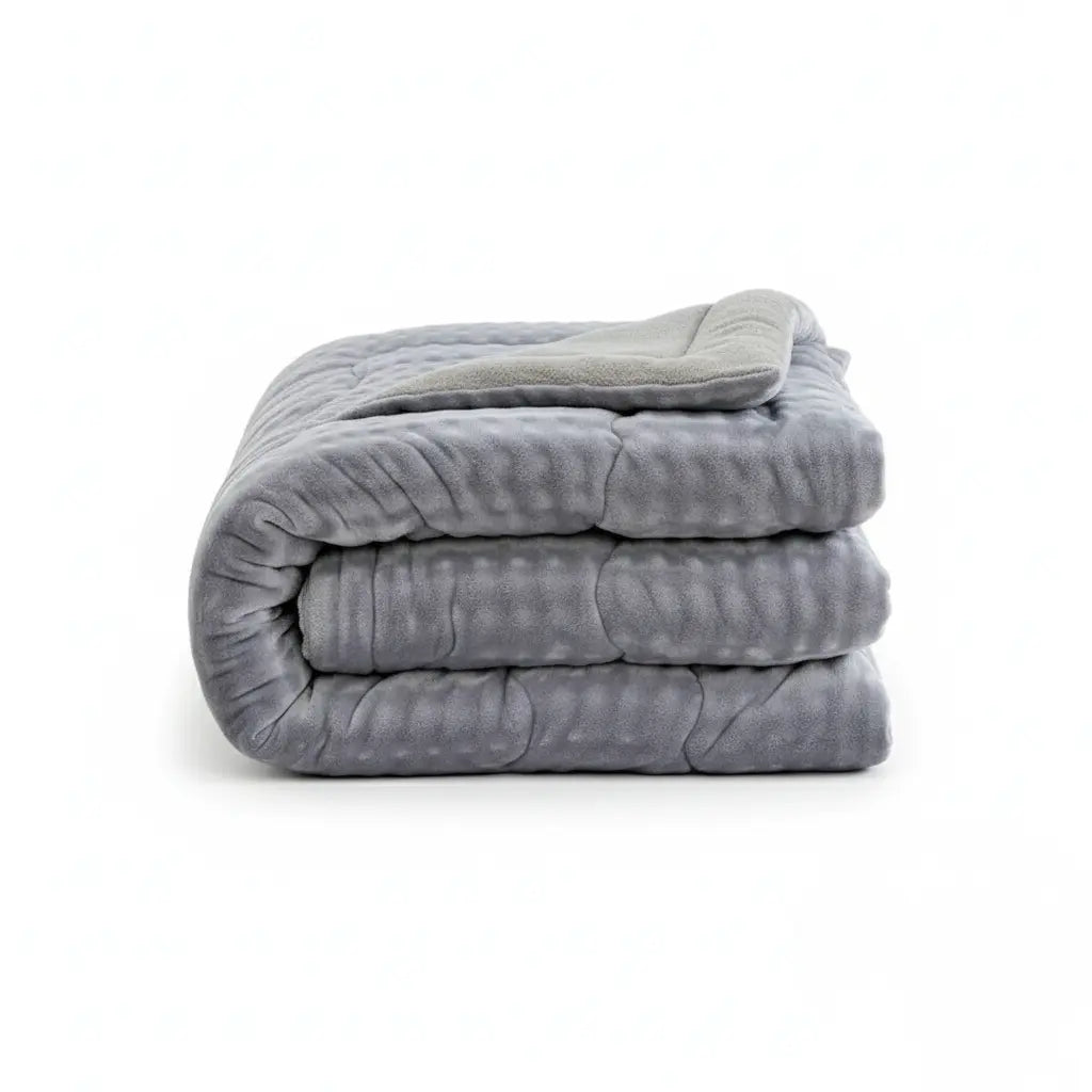 Couverture lestée laine d'agneau SOMALYS – 2.5 kg à 3.5 kg