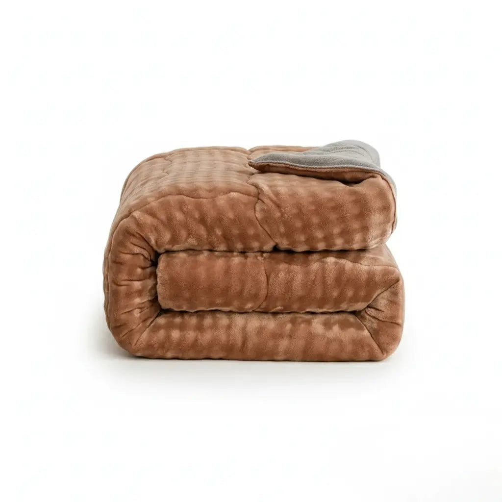 Couverture lestée laine d'agneau SOMALYS – 2.5 kg à 3.5 kg