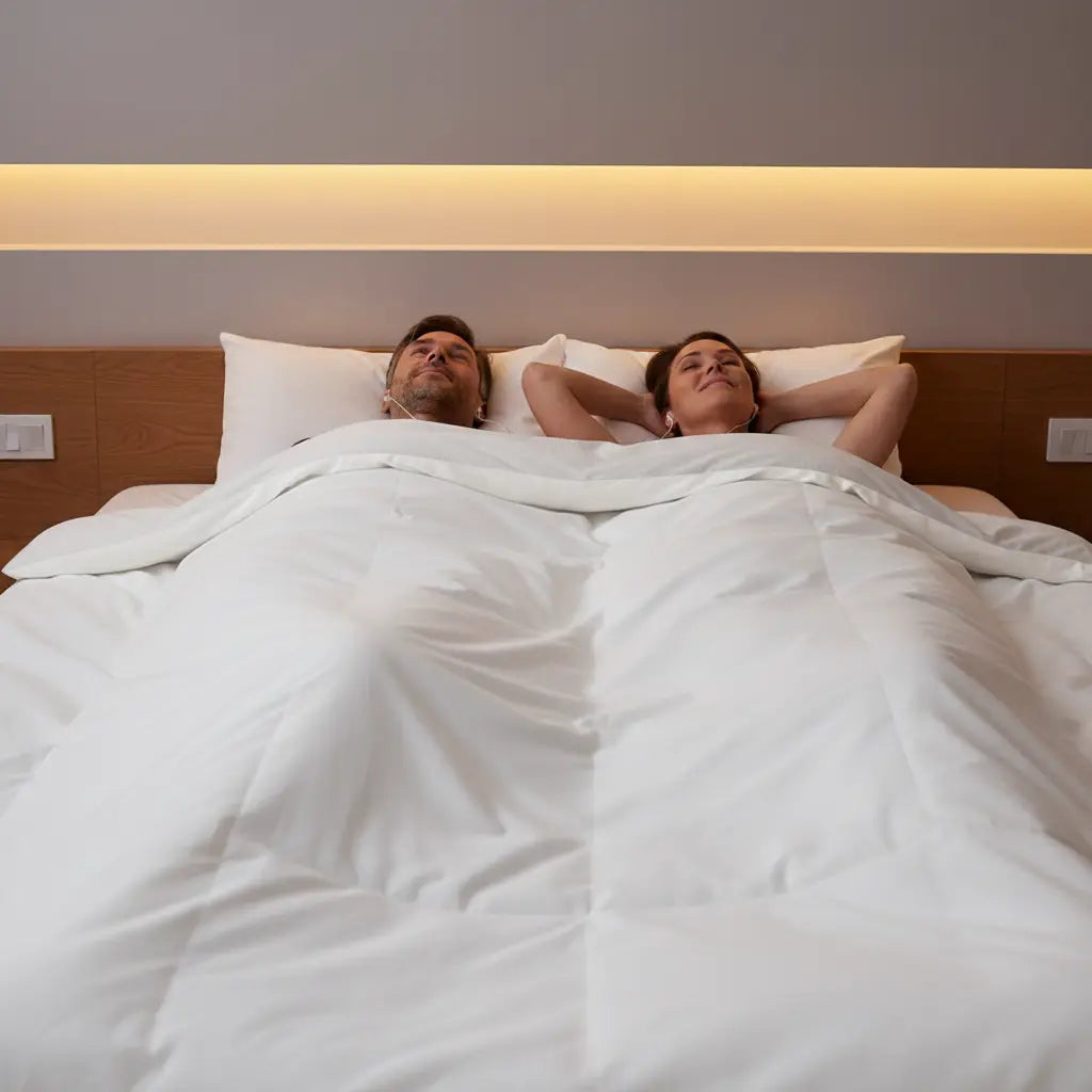 Couverture lestée coton SOMALYS – 2 kg à 3 kg